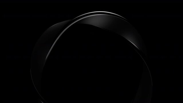 Abstract black background looping Animation