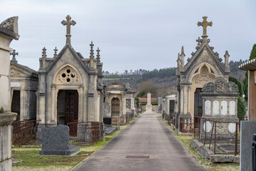 Obraz premium Cemetery in Verdun