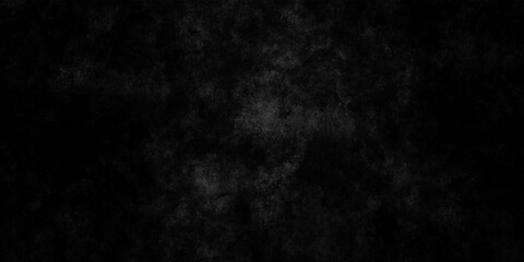 Naklejka premium Abstract background with black wall surface, black stucco texture .Dark wall texture background for design. Black vector background texture, old vintage charcoal gray color paper with watercolor. 