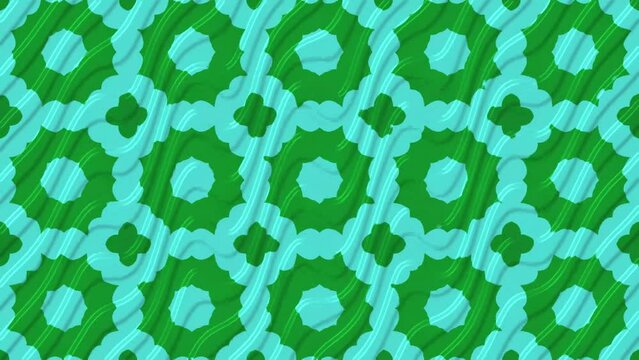 abstract beautiful geometrical pattern animation background    