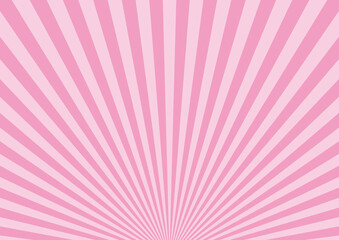 放射線　ピンク　背景　シンプル