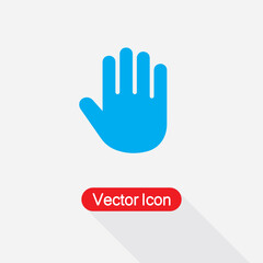 Palm Of Hand, Palm, Hand Icon Vector Illustration Eps10