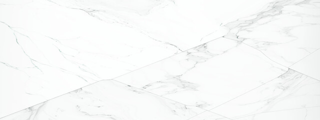 White marble texture for tile skin wallpaper. Panoramic white background form marble stone texture for design. Elegant with marble stone slab texture background. Soft white marble