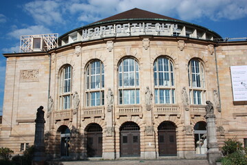 Fototapeta na wymiar Old Theater in Freiburg im Breisgau, Germany Baden-Württemberg