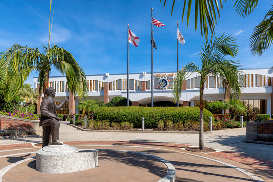 University of Central Florida campus in Orlando, Florida. Millican Hall the administrative offices of UCF.