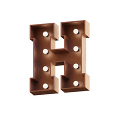 Marquee Lights 3D Alphabet or Lettering - View 2
