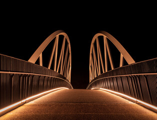 bridge at night