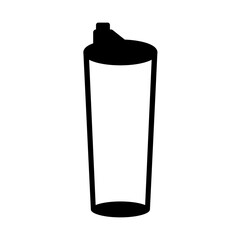 water bottle icon vector logo template
