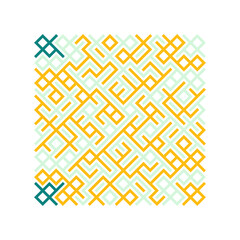 Asemic Glyph writing hieroglyph imitation abstract illustration