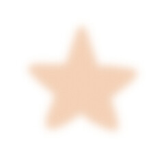 Obraz premium Beige Grain Star Shape or Spot