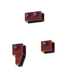 Steampunk Light 3D Alphabet or Lettering PNG