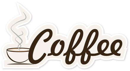 Stickers of:Coffee