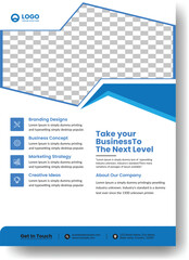poster flyer pamphlet brochure cover design layout space for photo background, vector illustration template in A4 size