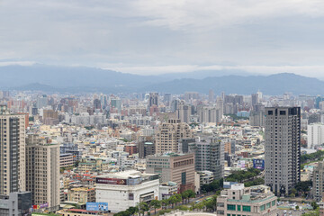 Fototapeta na wymiar Taichung city in residential district