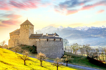 Vaduz, Liechtenstein  - obrazy, fototapety, plakaty