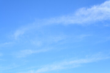 Sky background with cloudy blue sky