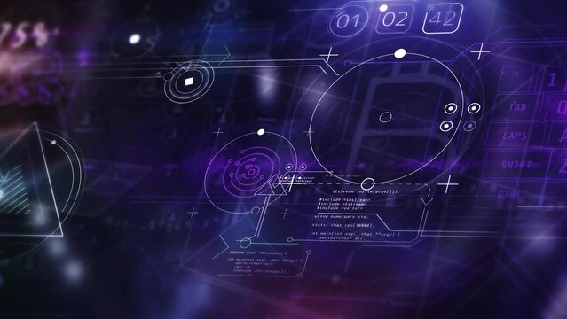Infographics about NFT technologies and crypto assets.