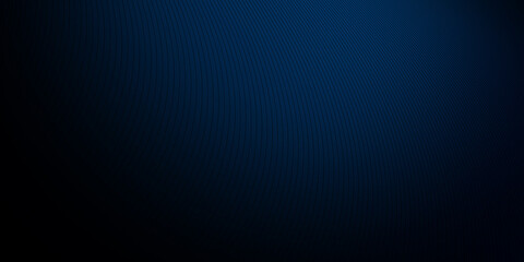 Obraz premium Modern blue abstract background, circular lines on a blue background