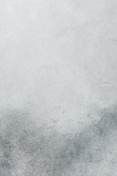 gray background with stone texture. Free space for text. Banner. Top view.