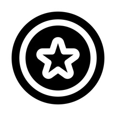 star badge icon for your website, mobile, presentation, and logo design.