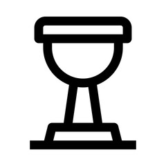 trophy icon for your website, mobile, presentation, and logo design.