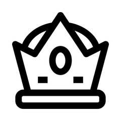 crown icon for your website, mobile, presentation, and logo design.