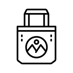 tote bag icon for your website, mobile, presentation, and logo design.