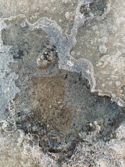 Transparent ice crystals texture crack background