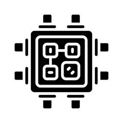 processor icon for your website, mobile, presentation, and logo design.