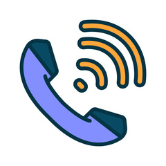 phone call icon for your website, mobile, presentation, and logo design.