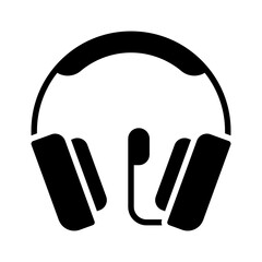 headphone icon for your website, mobile, presentation, and logo design.