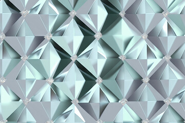 Fototapeta na wymiar Diamond Gemstone Background - Gemstones Textures Backdrop Series - Diamond Wallpaper created with Generative AI technology