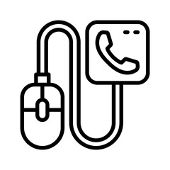 mouse icon for your website, mobile, presentation, and logo design.