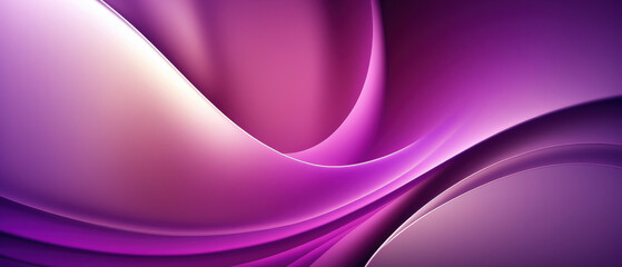 Abstract purple and magenta background for header design, purple abstract horizontal banner background. Generative AI