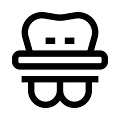 spy icon for your website, mobile, presentation, and logo design.
