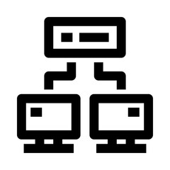 network icon for your website, mobile, presentation, and logo design.