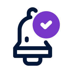 bell icon for your website, mobile, presentation, and logo design.