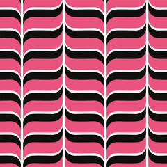 Pink and Black Paper Marbling Seamless Vector Repeat Pattern