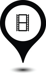 Fototapeta premium Map pointer