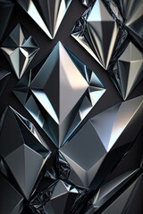 Diamond Gemstone Background - Gemstones Textures Backdrop Series - Diamond Wallpaper created with Generative AI technology