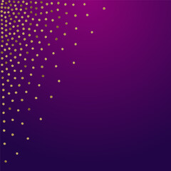 Shiny Dot Christmas Vector Purple Background.