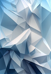 Paper origami background. AI generated