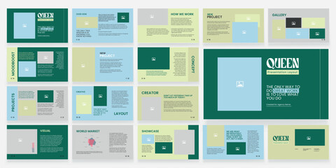 Minimal Business Presentation Template Clean Corporate Presentation Slides Marketing Presentation