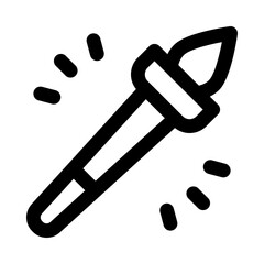 brush icon for your website, mobile, presentation, and logo design.