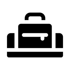 sport bag icon for your website, mobile, presentation, and logo design.