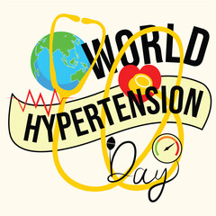 World Hypertension Day Illustration Design
