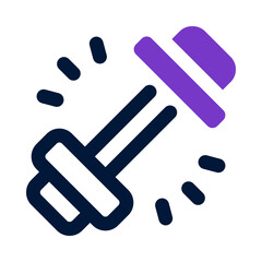 dumbbell icon for your website, mobile, presentation, and logo design.