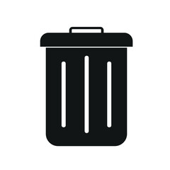trash can icon, recycle bin icon 
