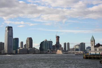 Fototapeta premium Skyline de Manhattan à New York. USA