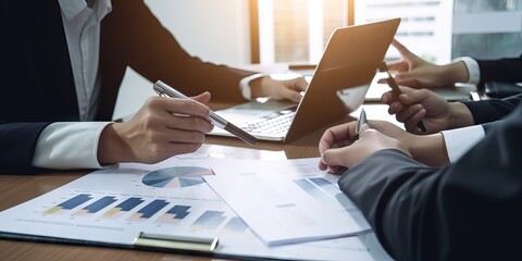Sealing the Deal with a Firm Handshake: Celebrating Successful Business Partnerships Amidst the...